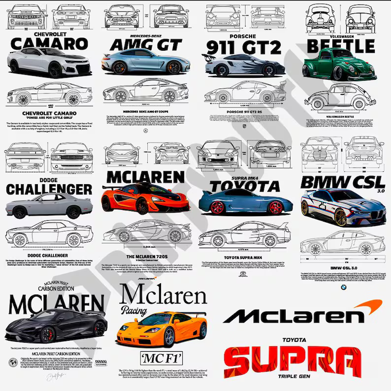 150+ Supercar Designs Exotic Sports Car preview 3