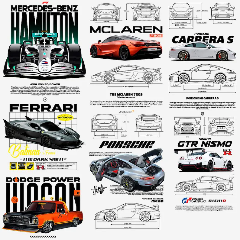 150+ Supercar Designs Exotic Sports Car preview 4